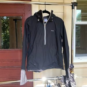 Donated: Pullover windbreaker by Reebok. Excellent condition